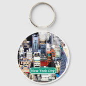 New York City decoratie item convo Sleutelhanger (Achterkant)