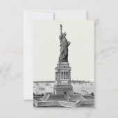 New York City Destination NYC Wedding RSVP Kaartje (Achterkant)