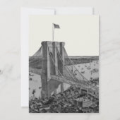 New York City Destination NYC Wedding Save The Date (Achterkant)