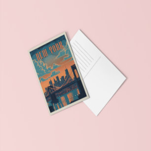New York City - Een  genot Briefkaart