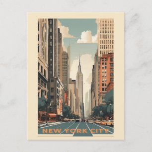  New York City Empire State Building Reizen Briefkaart