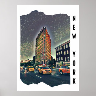 New York City Esthetische Fotokunst Poster