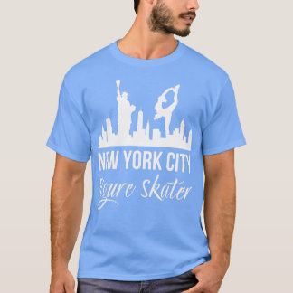 New York City Figuur Skater T-shirt