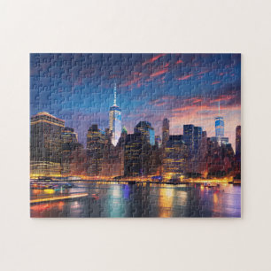 New York City Fotopuzzel Skyline Internet puzzel