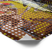 New York City graffiti Poster (Hoek)