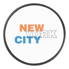 New York City Hockey Puck