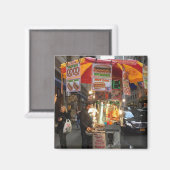 New York City Hot Dog Stand Magnet (Recto/Verso)