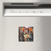 New York City Hot Dog Stand Photo Magnet (In Situ (Lave-vaisselle))