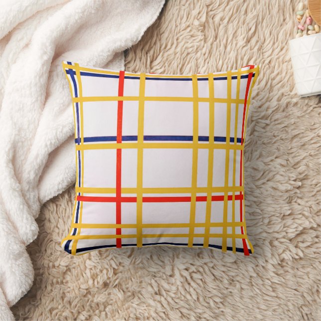 New York City I | Piet Mondriaan | Kussen (Deken)