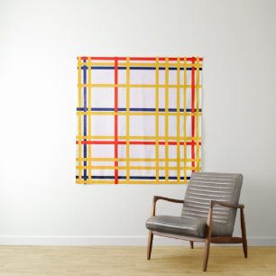 New York City I Piet Mondriaan Wandkleed