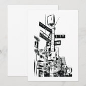 New York City Kaart (Voorkant / Achterkant)