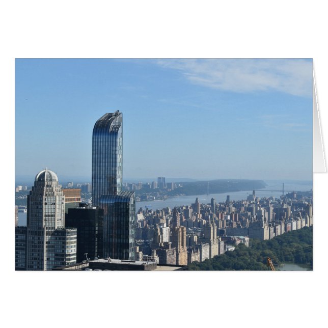 New York City, kaart (Voorkant Horizontaal)