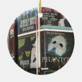 New York City Keepomwille Souvenir Kerstmis Keramisch Ornament (Achterkant)