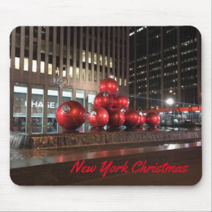 New York City Kerstmis NYC Vakantiedagen Muismat