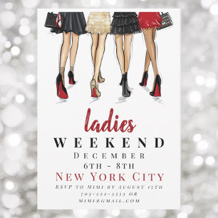 New York City Ladies Weekend Mode Getaway Kaart