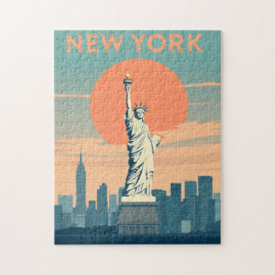 New York City Legpuzzel Reis Vintage