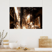 new york city lights poster (Keuken)