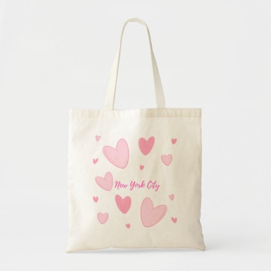 New York City Love Canvas tas (Voorkant)