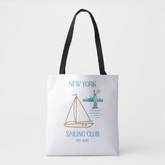 New York City Luxe Zeilclub Draagtas