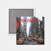 New York City magnet Magneet (Voorkant / Achterkant)