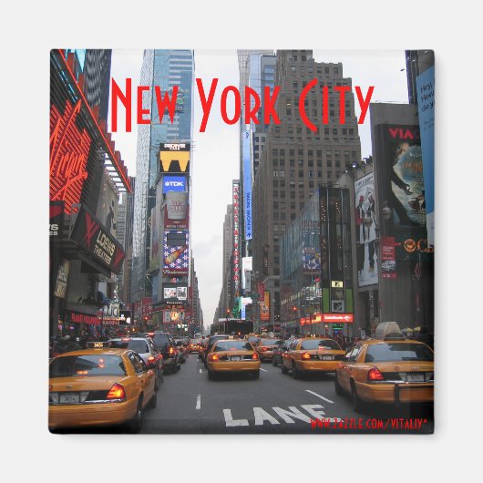 New York City magnet Magneet (Voorkant)