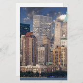 New York City Manhattan Briefpapier (Voorkant / Achterkant)