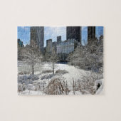 New York City Manhattan Central Park Jigzaag Puzzl Legpuzzel (Horizontaal)