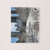New York City Manhattan Central Park Jigzaag Puzzl Legpuzzel (Verticaal)