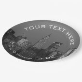 New York City Manhattan Empire State Building Papieren Bordje (Gekanteld)