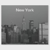 New York City Manhattan Empire State Building Wra Cadeaupapier (Vlak)