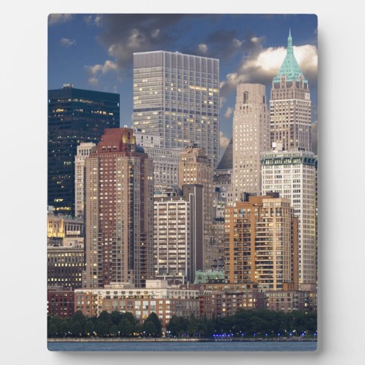 New York City Manhattan Fotoplaat (Voorkant)