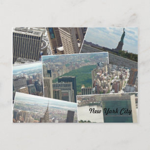 New York City Manhattan Multiview Briefkaart