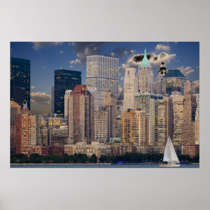 New York City Manhattan Poster