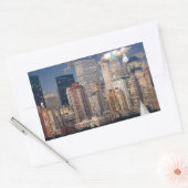 New York City Manhattan Rechthoekige Sticker (Envelop)