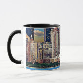 New York City Manhattan Sailboat Coffee Mug (Gauche)