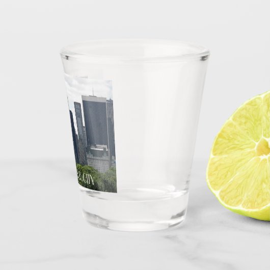 New York City Manhattan Skyline Shot Glas (Rechts)