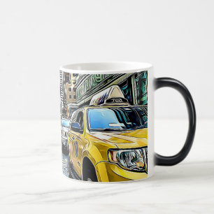 New York City Manhattan Taxi taxi café Mug