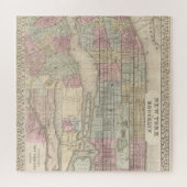  New York City Map Legpuzzel (Horizontaal)