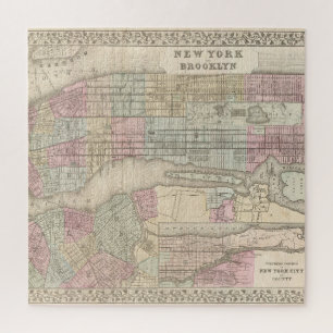 New York City Map Legpuzzel