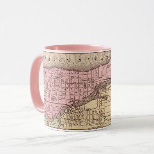 New York City Map Mok (Voorkant links)