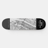 New York City Map Skateboard (Horizontaal)
