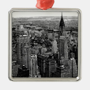 New York City Metalen Ornament