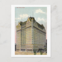 New York City, New Plaza hotel, c1910