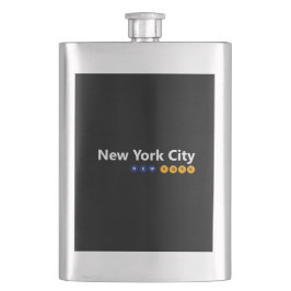 New York City, New York Classic Flask Flacon