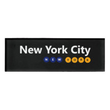 New York City, New York Name Tag