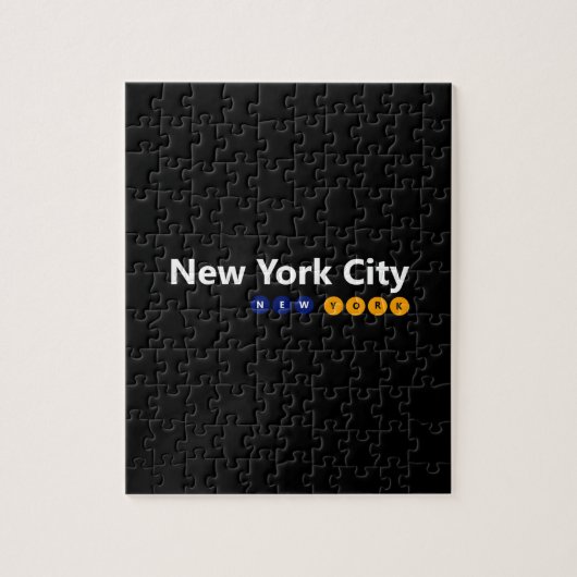 New York City, New York Puzzle (Vertical)