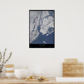 New York City, New York satelliet poster (Keuken)