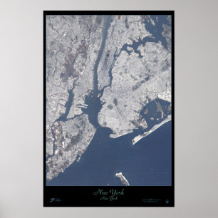 New York City, New York satellietposter Poster