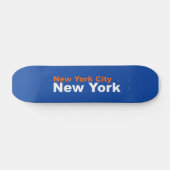 New York City, New York Skateboard (Horz)