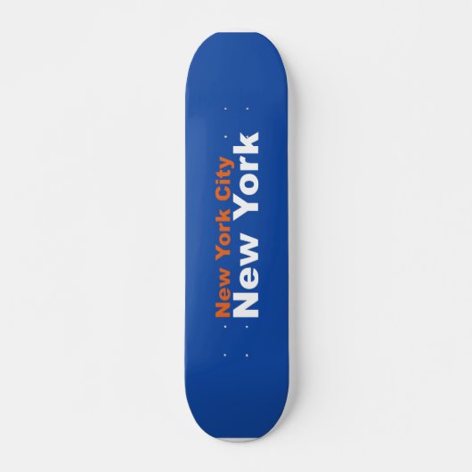 New York City, New York Skateboard (Devant)